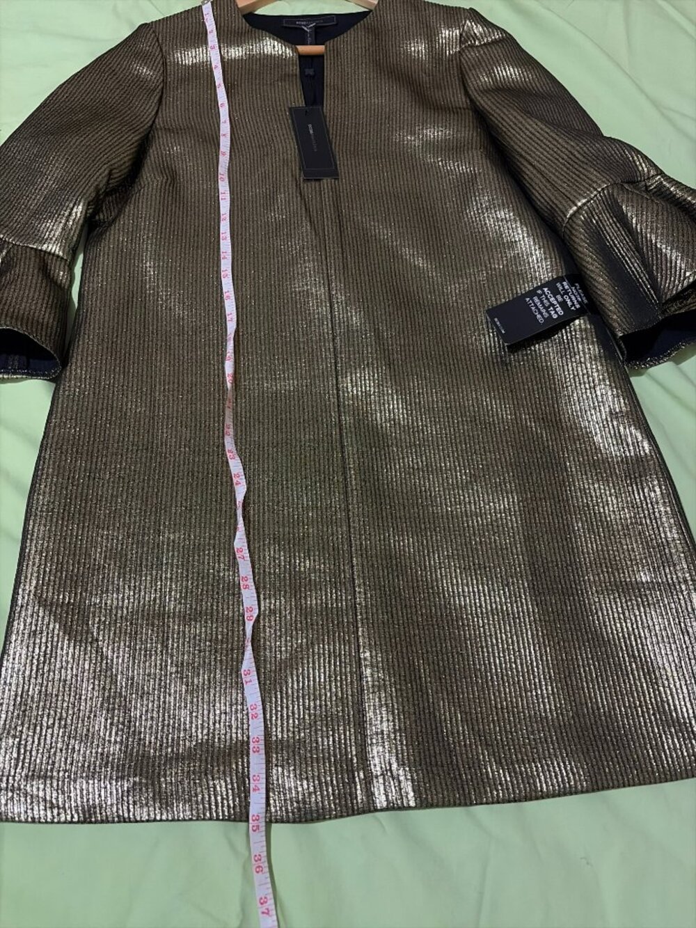 BCBGMAXAZRIA Metallic Dress - Picture 5 of 7